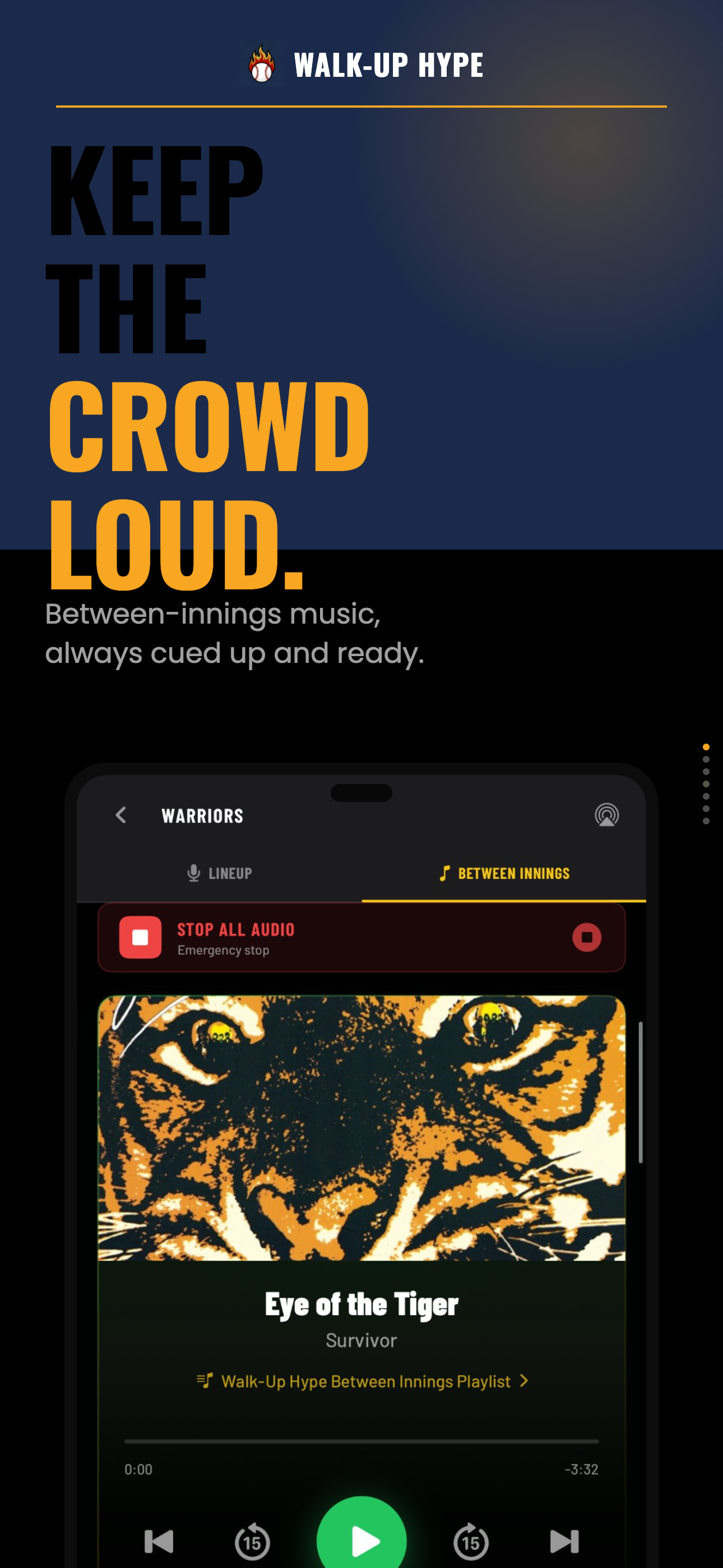 Between Innings Music